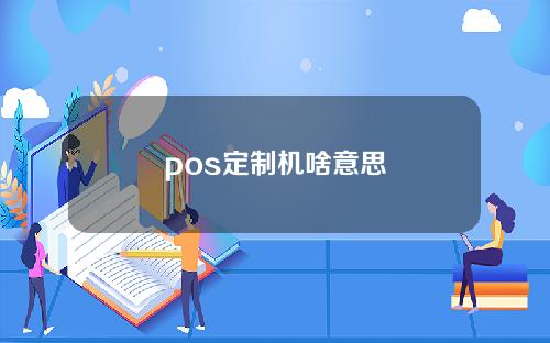 pos定制机啥意思