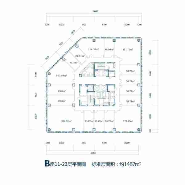 金融街·融景中心——江北嘴CBD·实用主义·办公高地