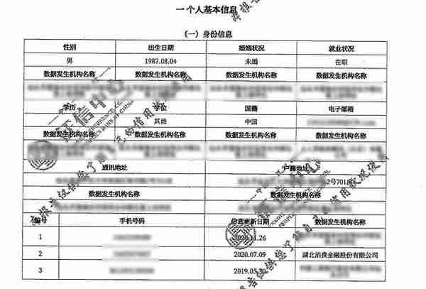 5分钟学会看征信报告