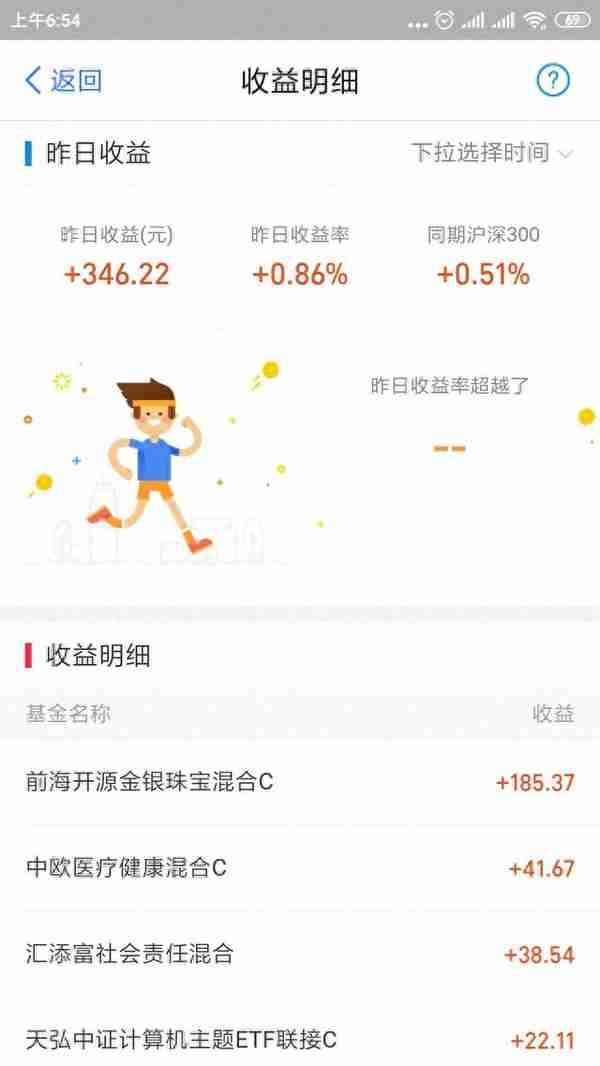 三女一男的理财日记，理财的第738天！27日收益+0.86%