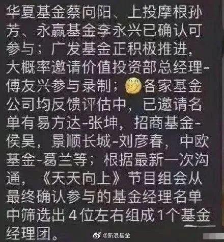 银行邀请基金经理